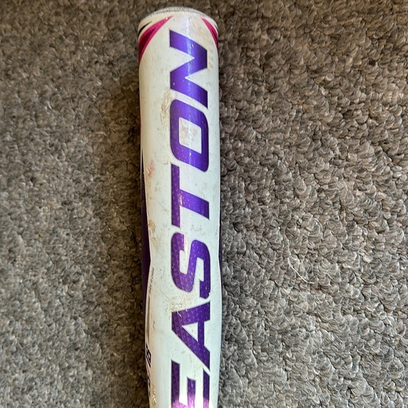 Easton Pink Sapphire Fastpitch Bat / Rawlings Softball Bundle - Picture 2 of 8